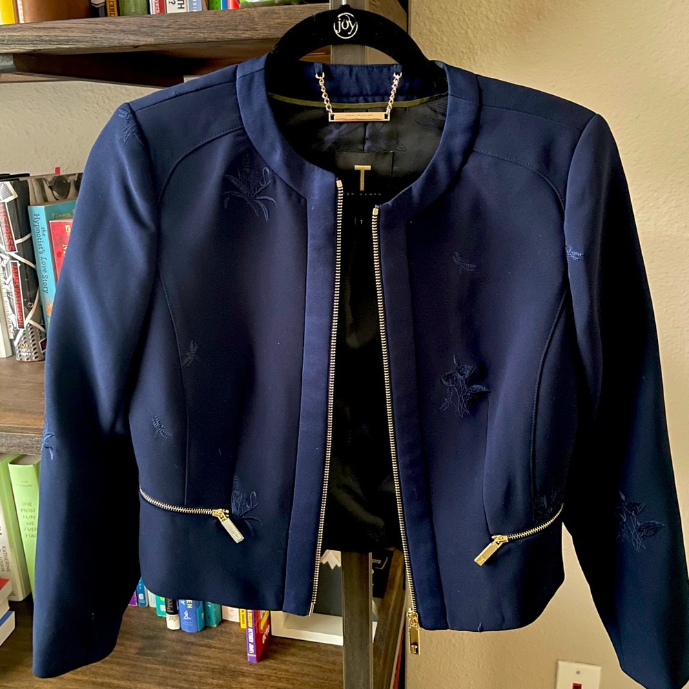 Beautiful Ted Baker Navy Blazer